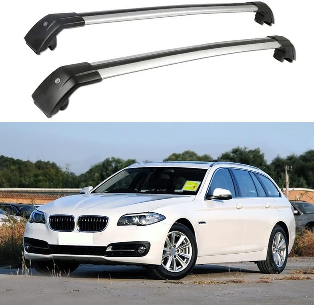 2PCS Cross Bar for BMW 5 Series F11 Touring Estate 2011-2016, Roof Racks Car Top Luggage Carrier ...