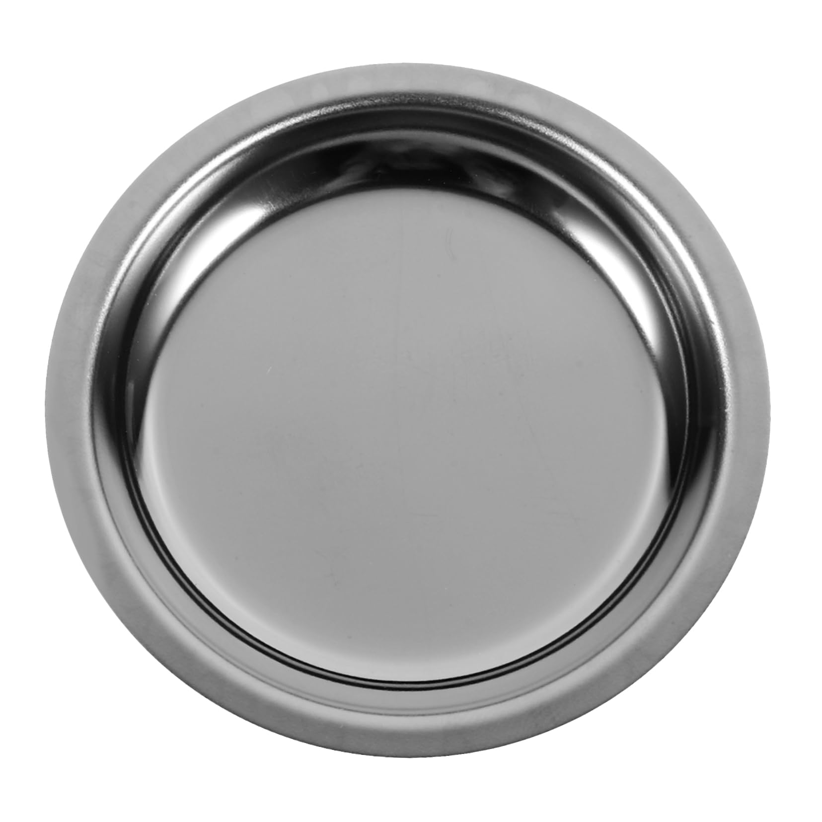 BESTYASH Round Stainless Steel Tea Bag Coaster Drinks Coaster for Tea for Home Restaurant Tea Use Decorative and present