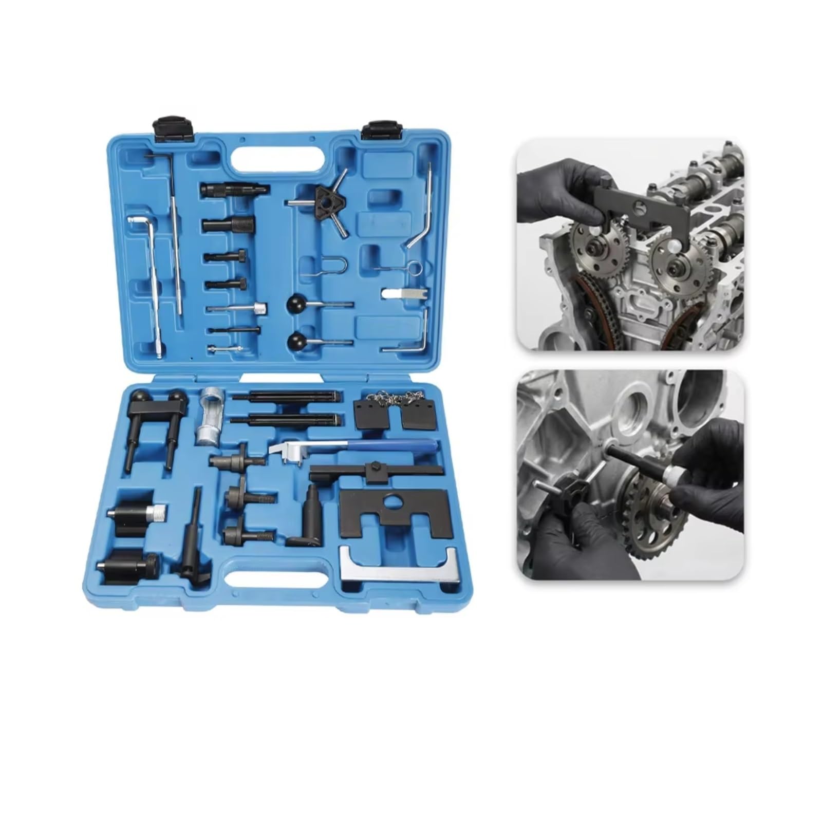 Motor-Einstellwerkzeug-Satz Kompatibel Mit VW 1.2 1.9 2.0 2.5 3.3 Liter Für TDI-Motor Zahnriemen-Arretierwerkzeug Steuerriemen Nockenwellen-Set