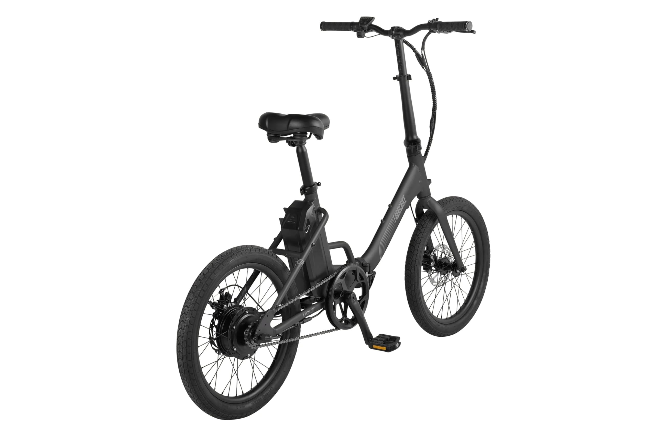 FabricBike Volt - Bicicletta elettrica pieghevole, bici elettrica per adulti 20 pollici, Ebike, motore da 250 W, 36 V 10 Ah, batteria rimovibile, velocità 25 km/h