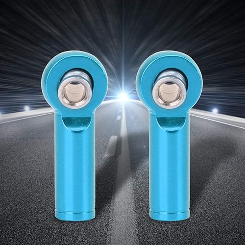 Miniatura 6 de Extremo de barra de acoplamiento a control remoto, extremo de barra de acoplamiento de aleación de aluminio, 10 piezas, junta de varilla de