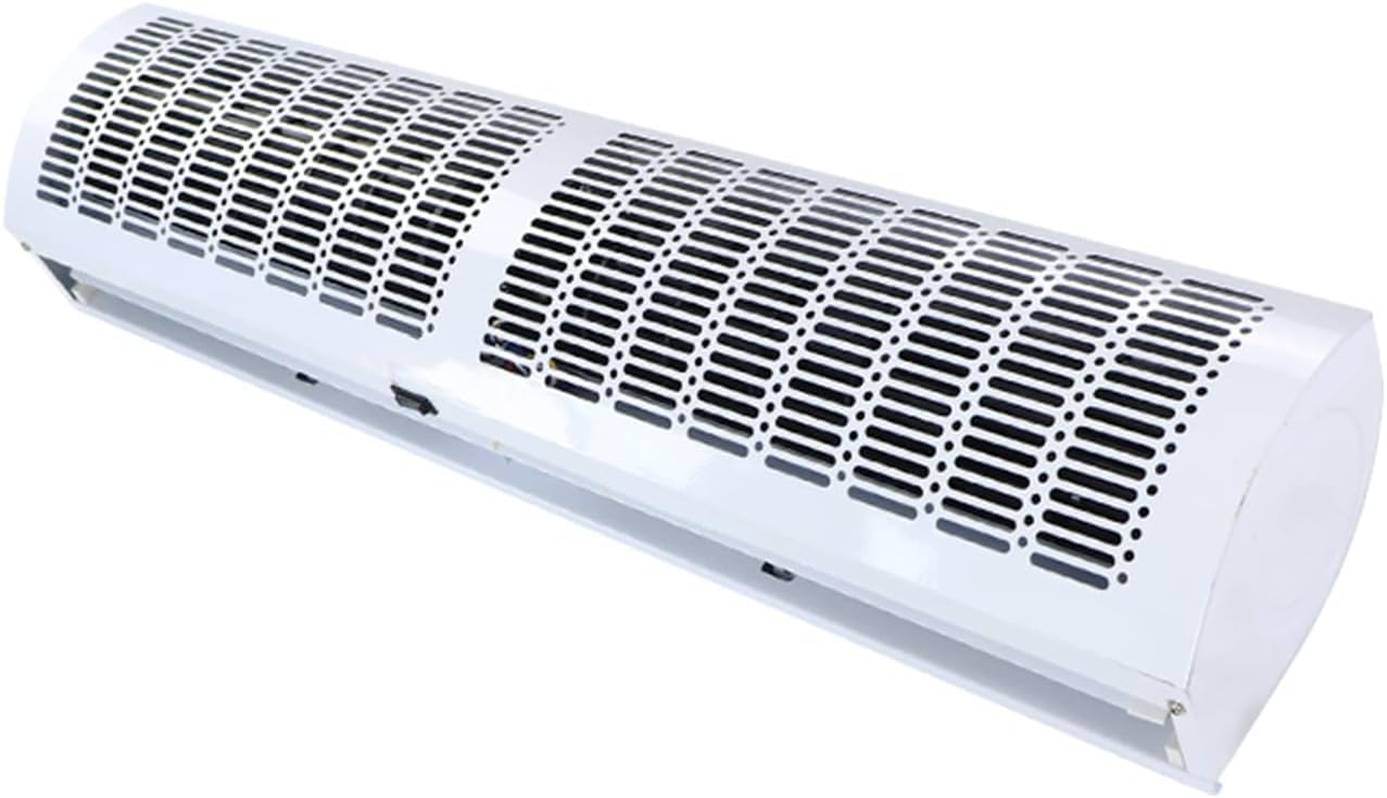 SSDDLZEQ Air Curtain for Doorway Air Curtain Silent Machine Machine 0.9m 1m 1.2m Electric Heating And Cooling With Remote Control(1m)