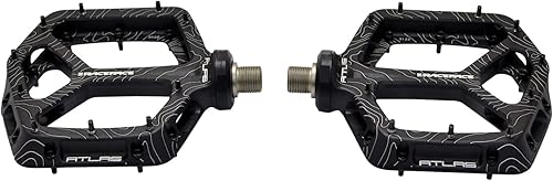 Miniatura 3 de RaceFace - Pedales de plataforma para bicicleta, color negro, RF2295