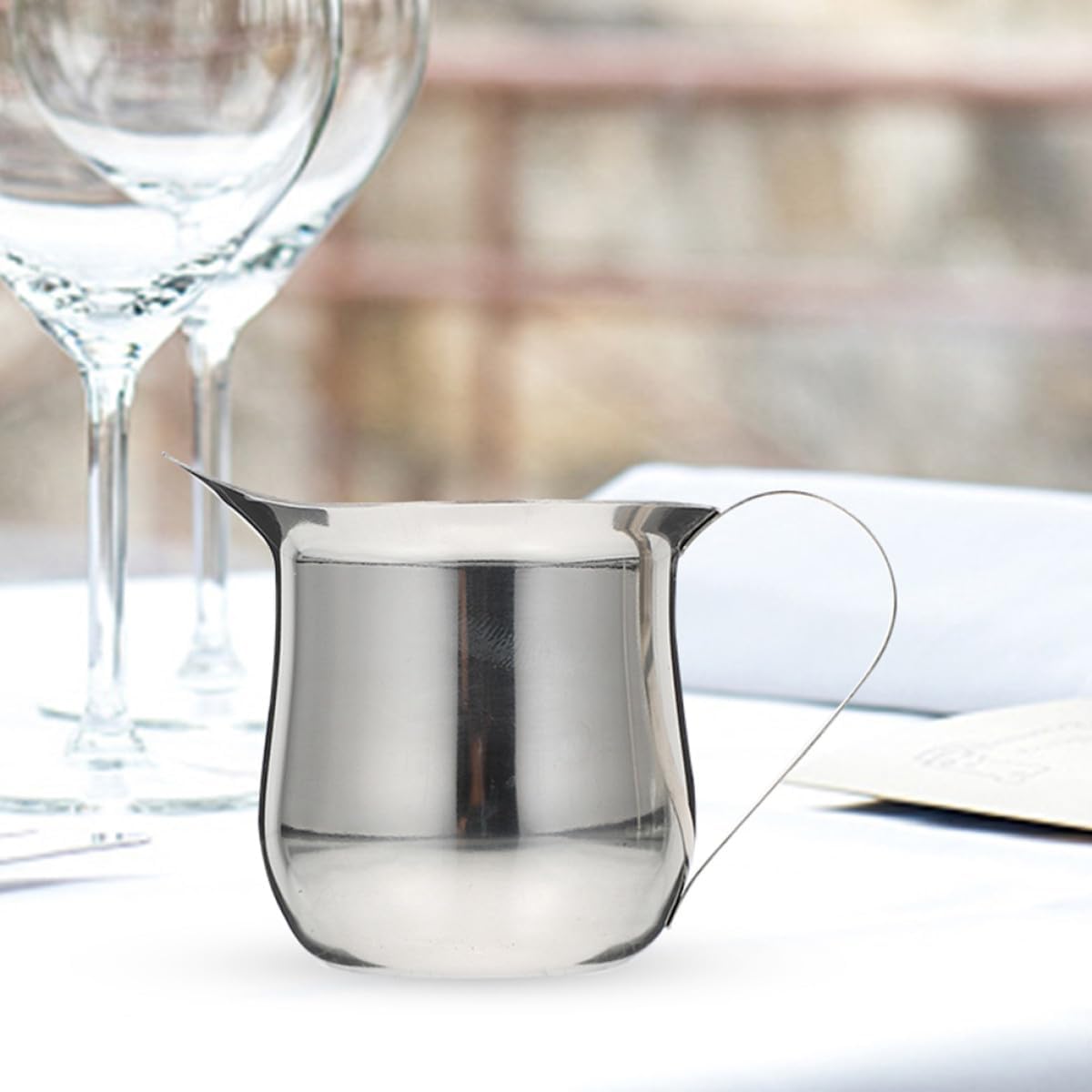4Pcs Stainless Steel Espresso Measuring Milk Pitcher 90Ml Small Coffee Frothing Jug with Scale Design for Latte Art and Espresso Brewing