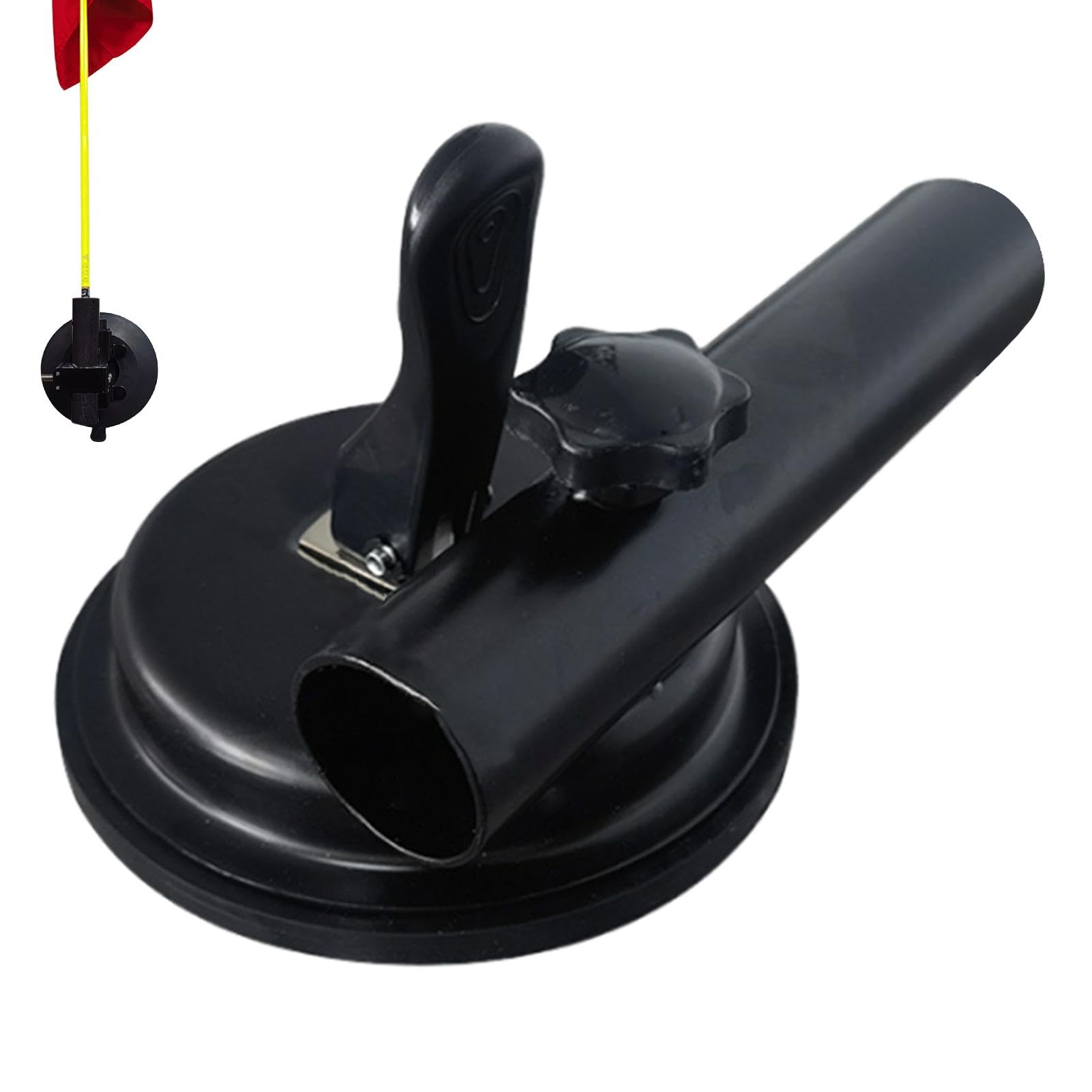 Ventosa de montaje de bandera, soporte para mástil de bandera, soporte de bandera de coche, soporte de bandera de coche, soporte de bandera para caravana, camión