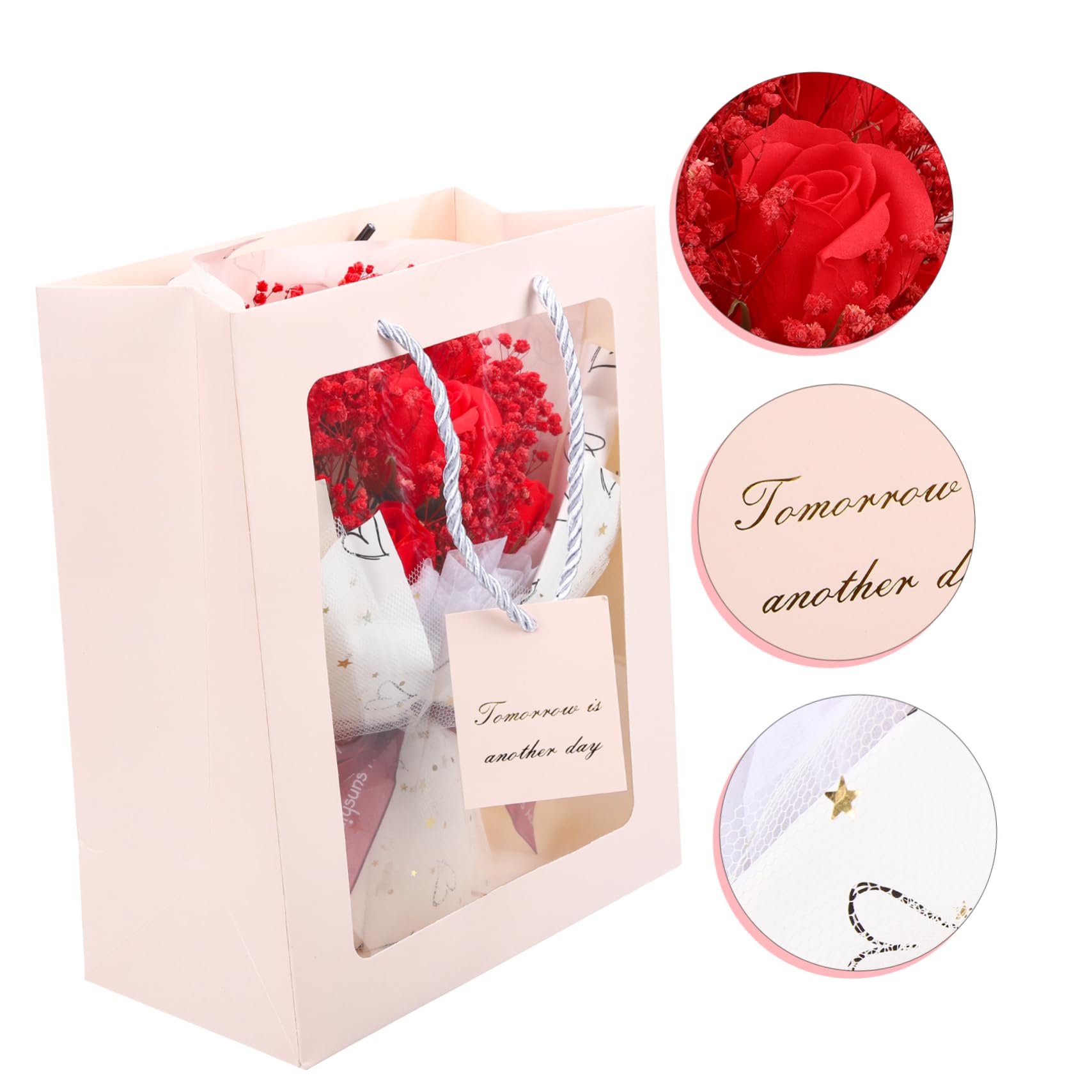 ABOOFAN Lot De 2 Bouquets De Gypsophile Artificielle Séchée Idéal pour Un Mariage Ou Une Petite Amie
