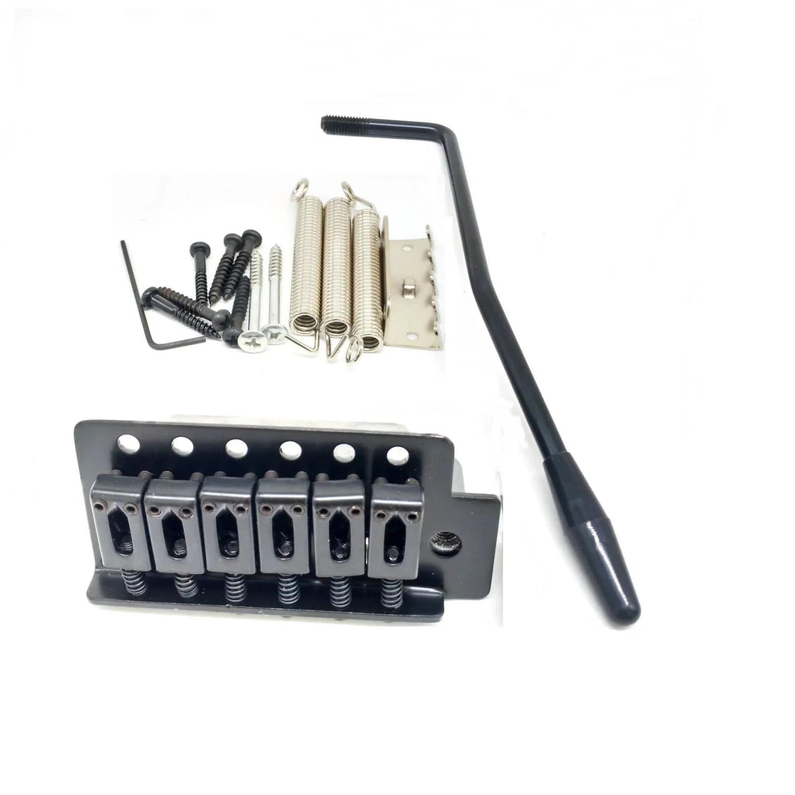 Zestaw 6 strunowych mostków Vintage Roller Saddle Tremolo z Shakerem do gitary elektrycznej ST Mostek Gitary Profesjonalnej
