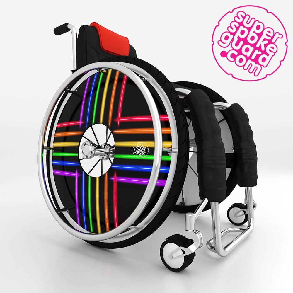 17'' Protectores de radios para sillas de ruedas A-210 (par)