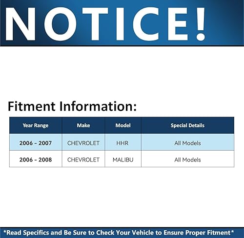 Miniatura 2 de Detroit Axle 6RP1500004 Disco de rotores delanteros (10.866 in de diámetro, con código de freno J66/J67) con almohadillas, clips de freno, limpiador