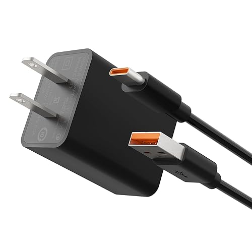 Cable de carga compatible con NOCO Boost X GBX45 GBX55 GBX75 GBX155 Sport Battery Jump Starter Cable de alimentación (tipo USB-C, 5 pies)