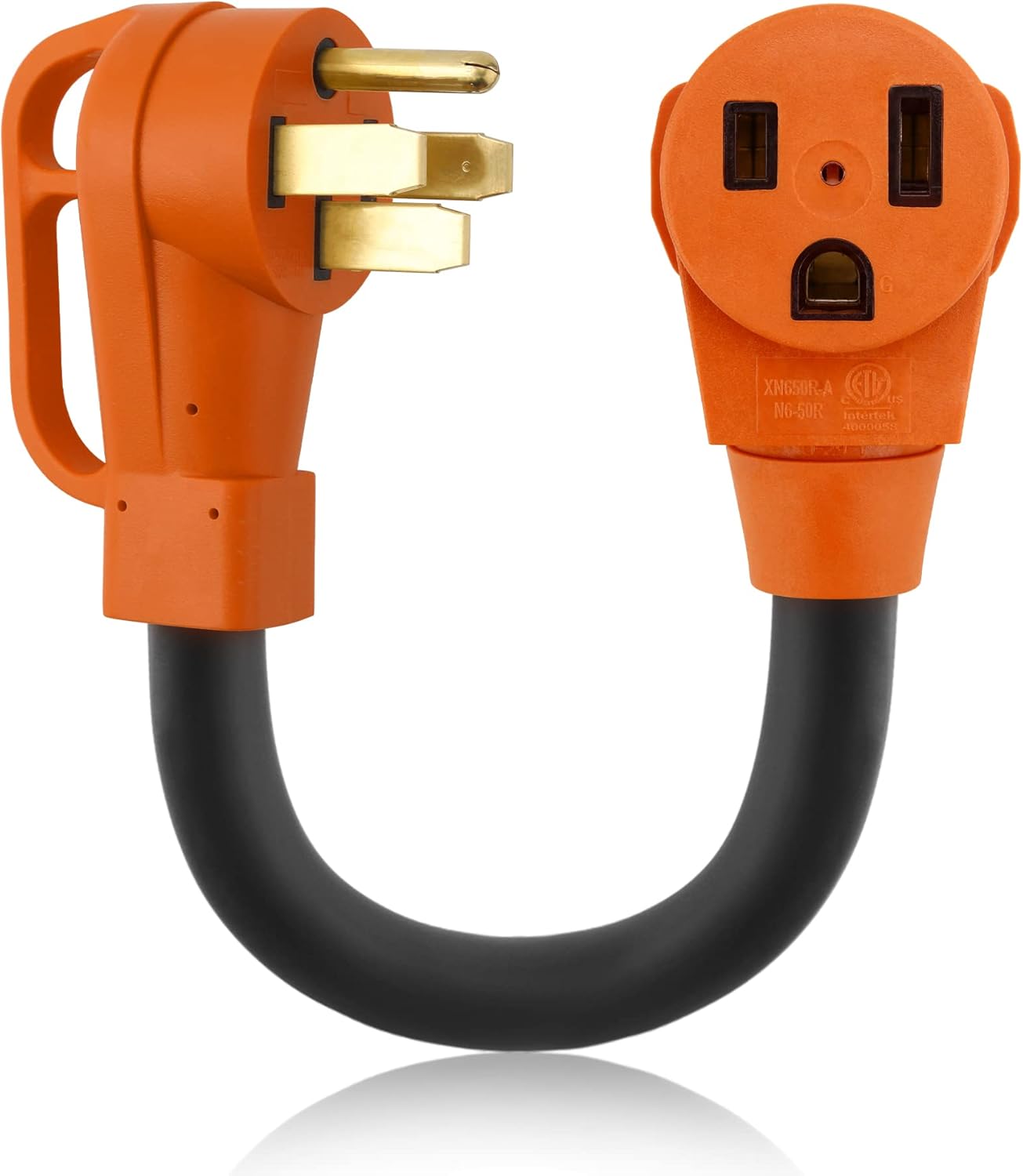 Flameweld Welder Adapter Cord NEMA 1450P Male Plug to 6