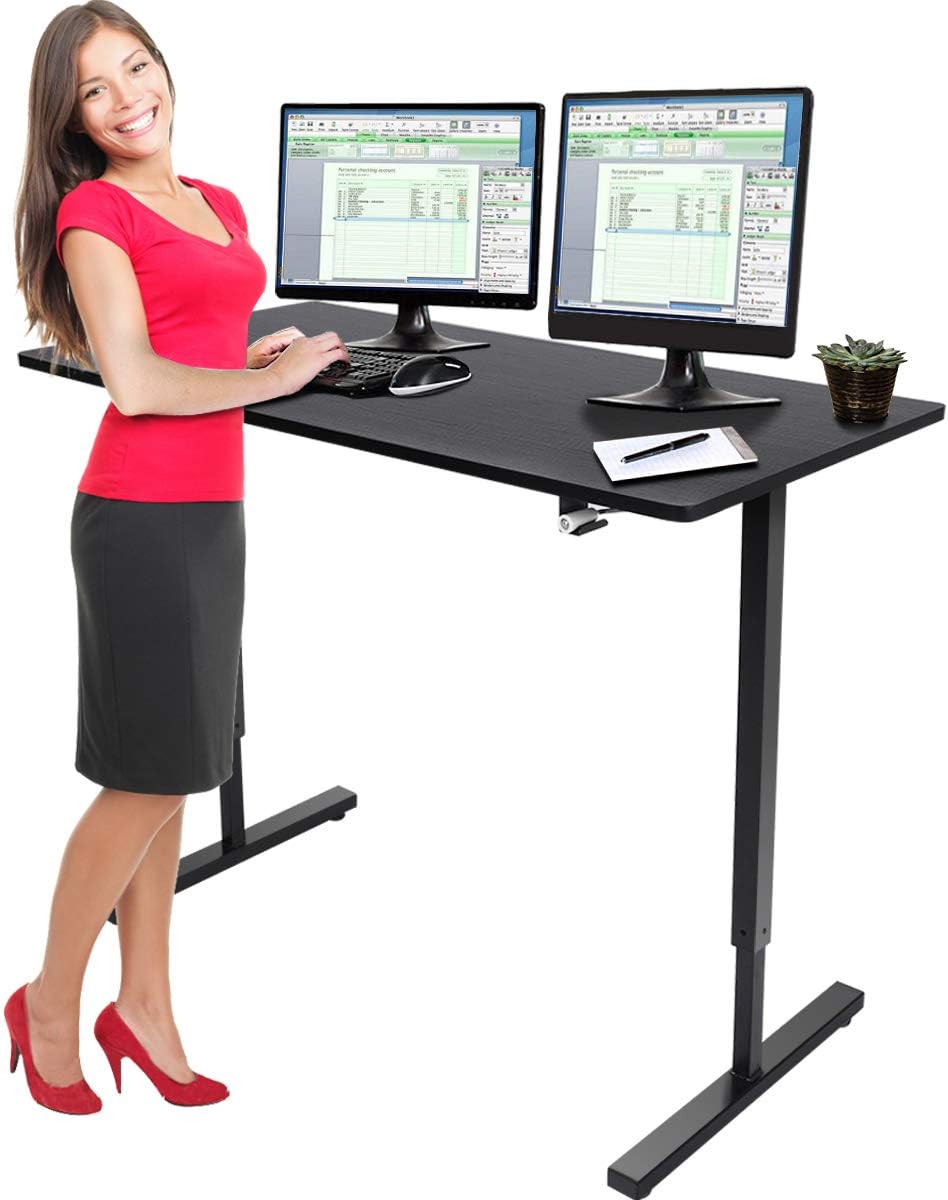 Standing Desk, Sit Stand Desk 48" Height Adjustable Height