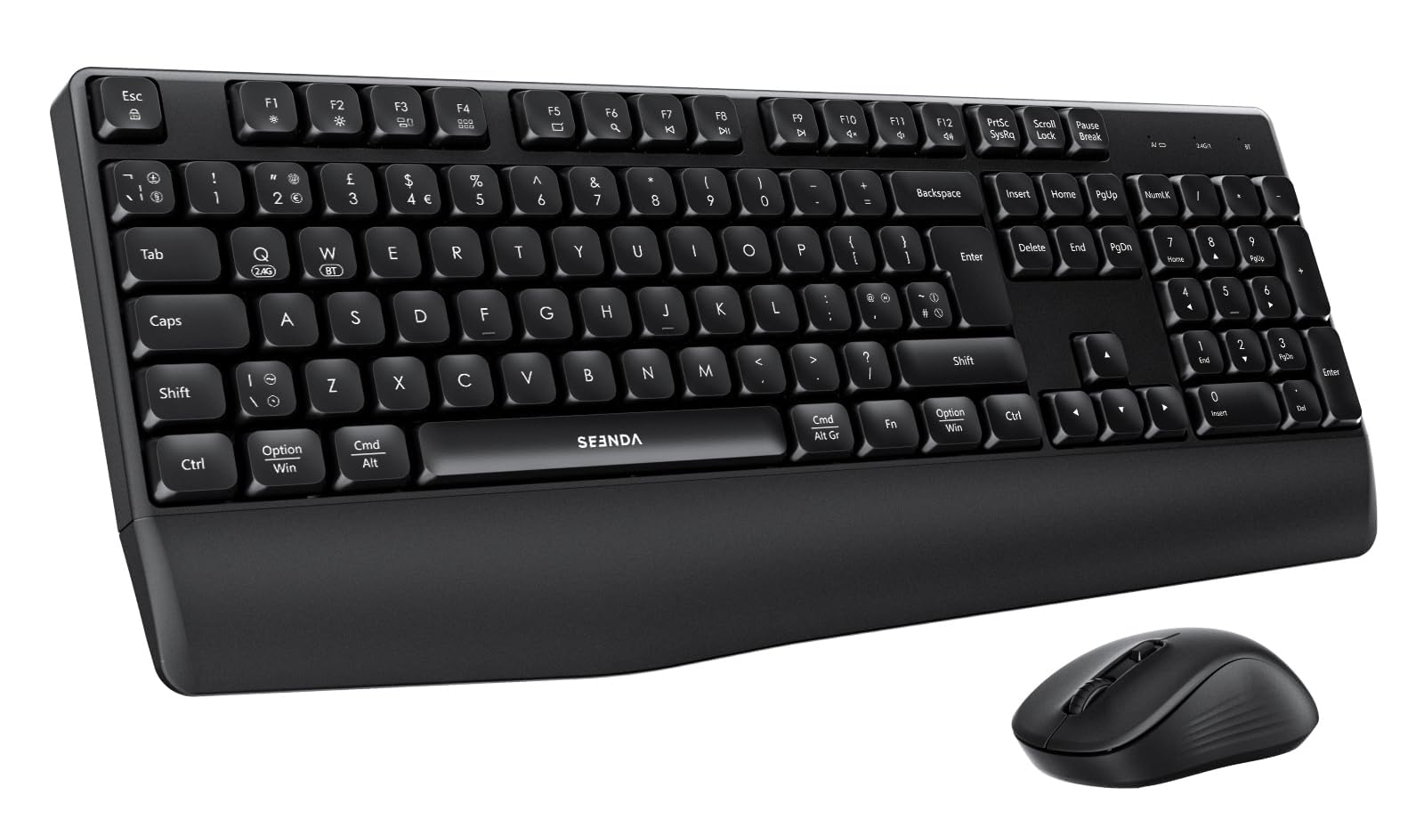 seenda Wireless Bluetooth Keyboard and Mouse Set