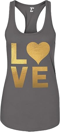 Love Rainbow Heart - Gay Pride LGBTQ Womens Tank Top