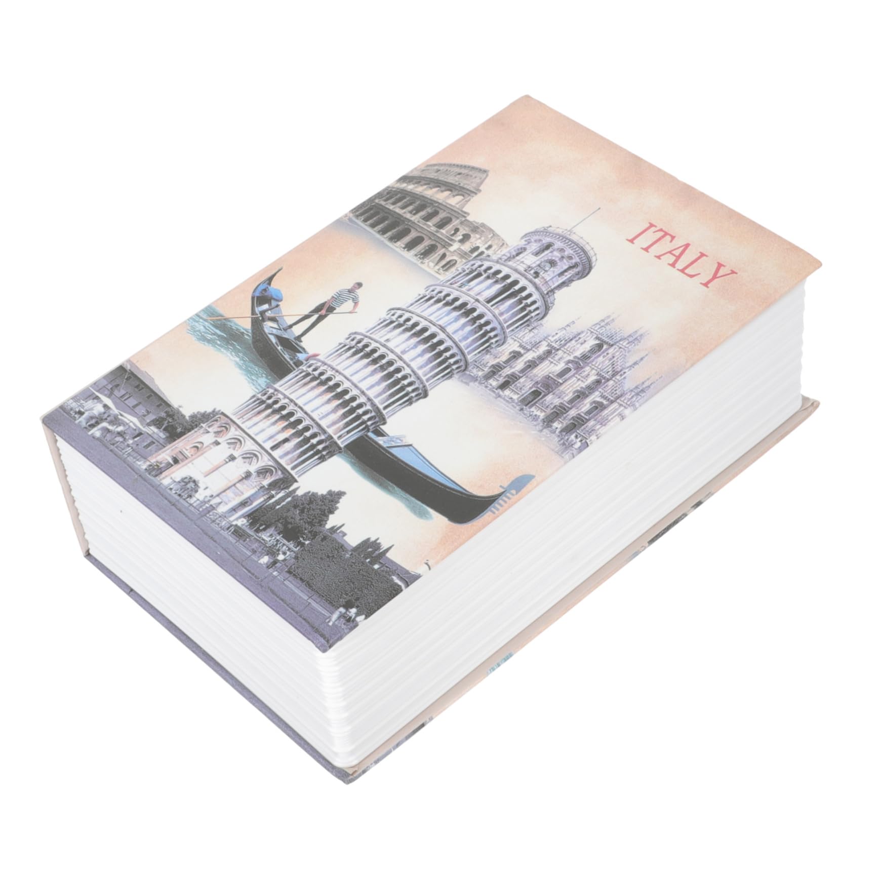 Cassaforte a Forma di Libro Serratura a Combinazione e Scomparto Nascosto per Ufficio e Viaggio, Scatola Portatile in Metallo e Plastica per Conservazione Nascosta