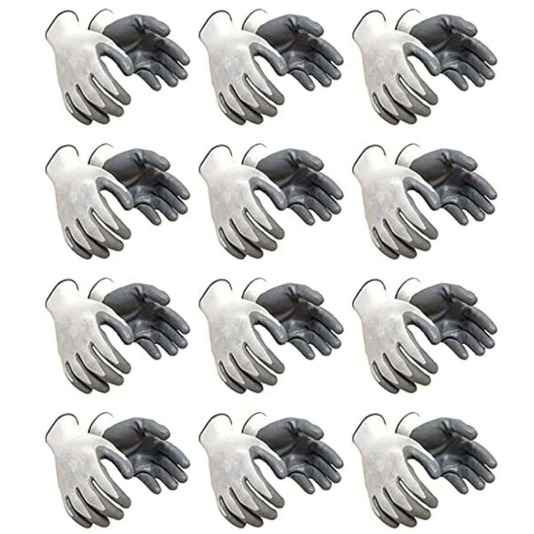S V Enterprises® Safety Gloves - Nylon Nitrile Coated Industrial & Home Cut Resistant Hand Gloves (Pack of 12) (B0CXSKWQ34) Amazon Price History, Amazon Price Tracker