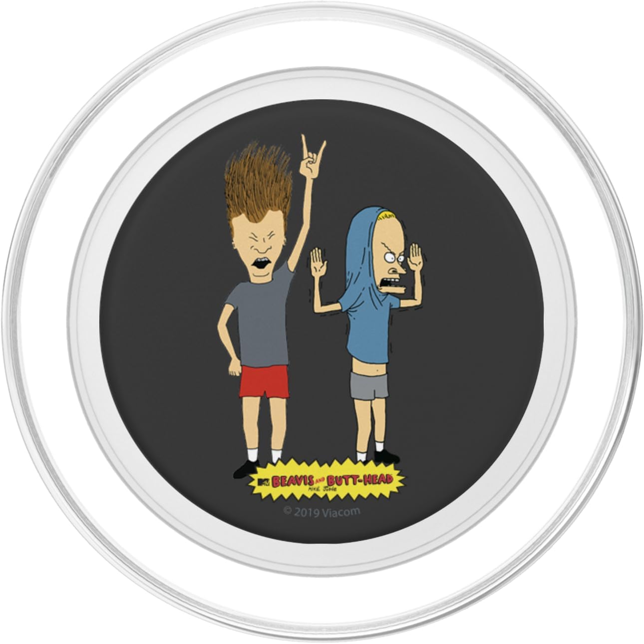 Beavis and Butt-Head Rock Out Friends PopSockets PopGrip for MagSafe