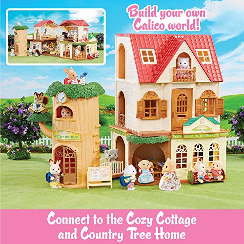 calico critters country treehouse gift set