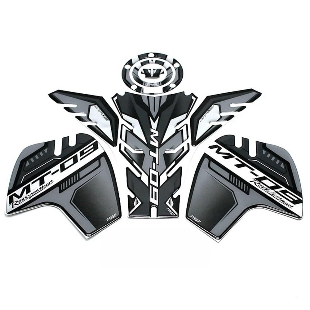 Performance Tank Pad for Ya&maha MT09 MT-09 Motorcycle Fuel Gas Tank Cap Decals Tank Traction Wheel Sticker Pad Motorcycle Tank Pad
