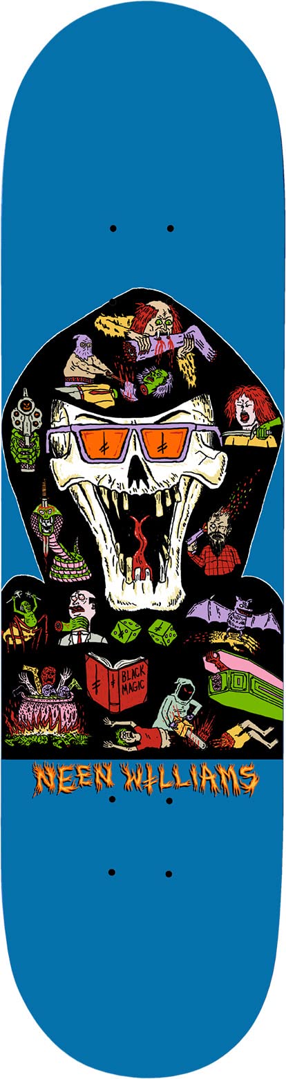 Plateau de Skate Deck Blasphemy, 8.0 x 31.5, NW