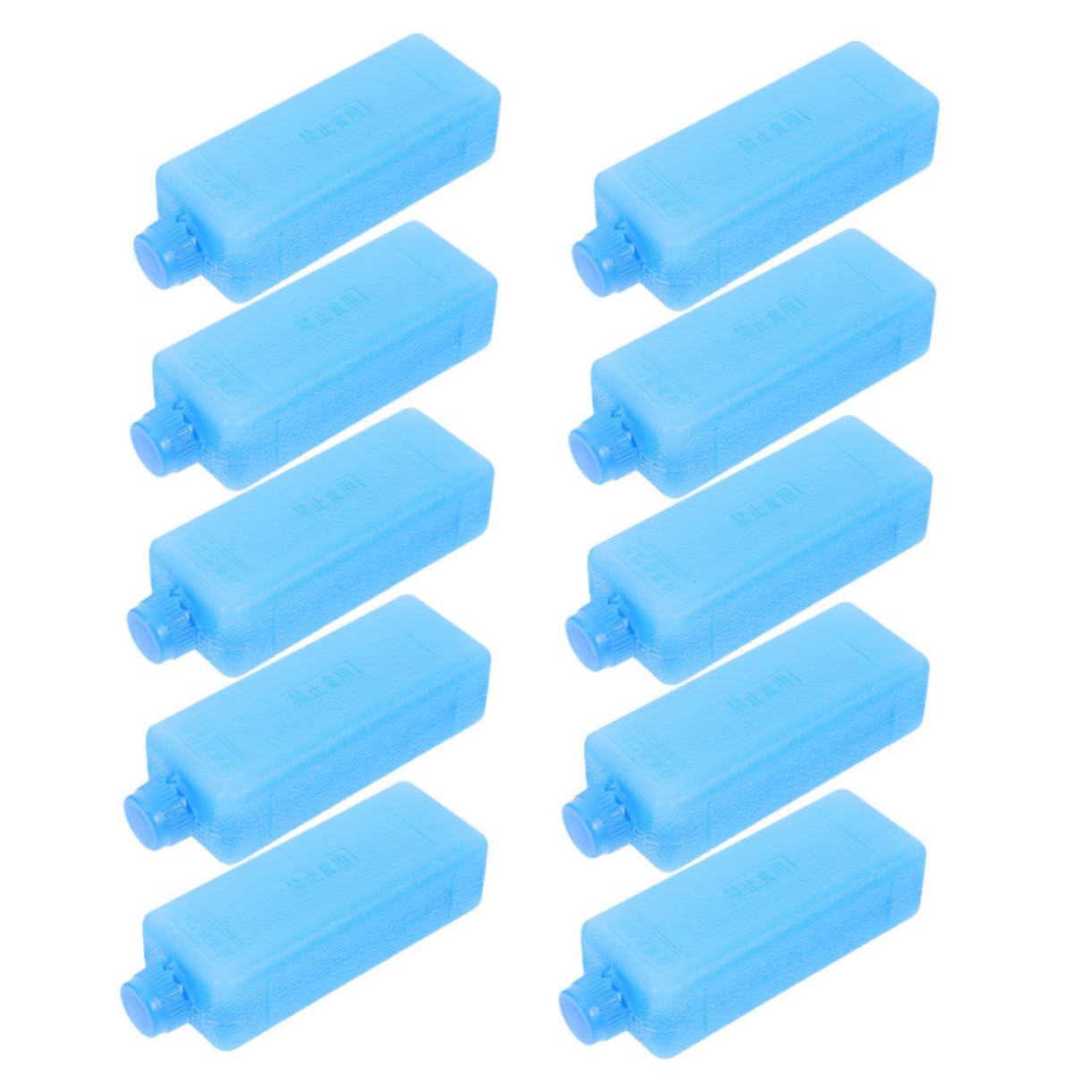 BESPORTBLE 12Pcs Reusable Ice Packs for Lunch Boxes Cooling Crystal Boxes for Coolers Instant Cold Pack for Meal Prep Freezer Packs for School Work and Travel