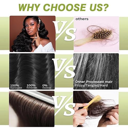 Miniatura 5 de Extensiones de cabello brasileño ondulado con frontal (22 24 26 28+20 frontal) 13 × 4 cierre frontal de encaje de oreja a oreja con 4 paquetes de