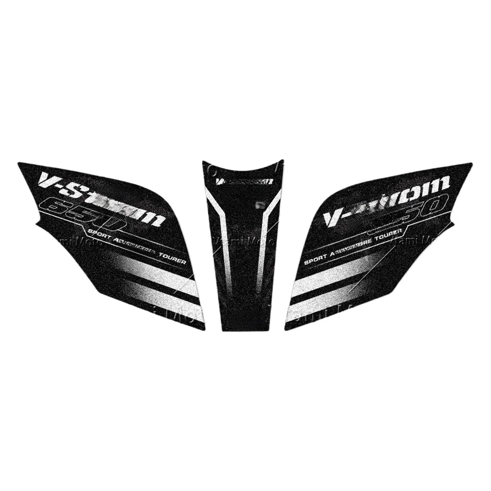for V-Strom 650 Vstrom 650 DL650 XT 650XT Motorcycle Fuel Tank Pad Sticker Tank Side Protection Decal 2017-2024 2023 Tank Fuel Tanks Pads