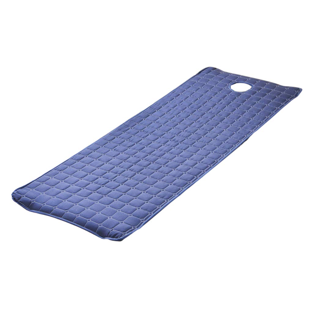 Housse de table de massage anti-glisse avec ouverture faciale ergonomique