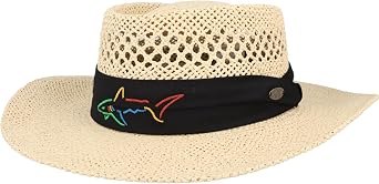 Signature Straw Hat by Greg Norman
