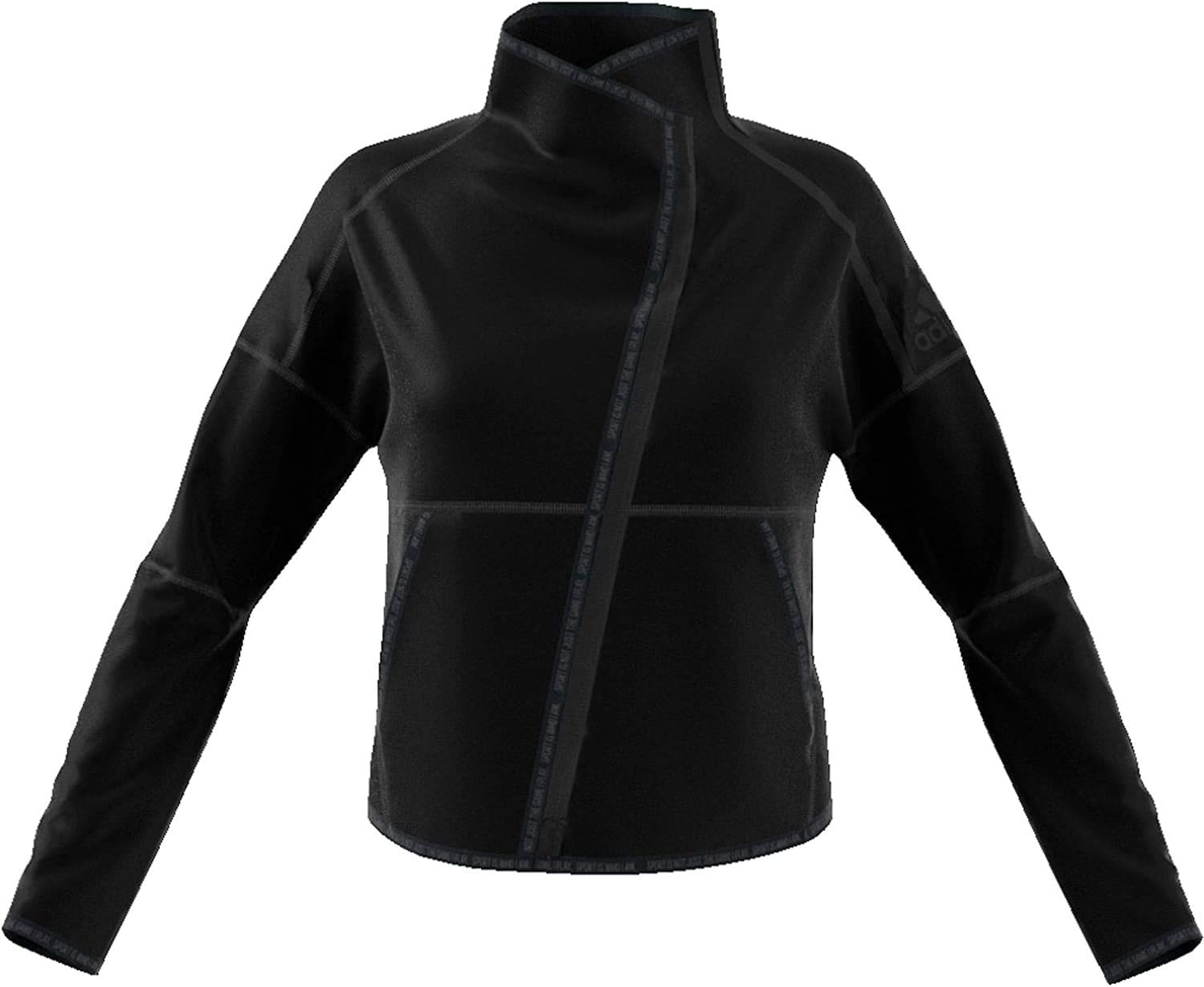 adidas Women's Z.N.E. Heartracer Jacket, Black Large