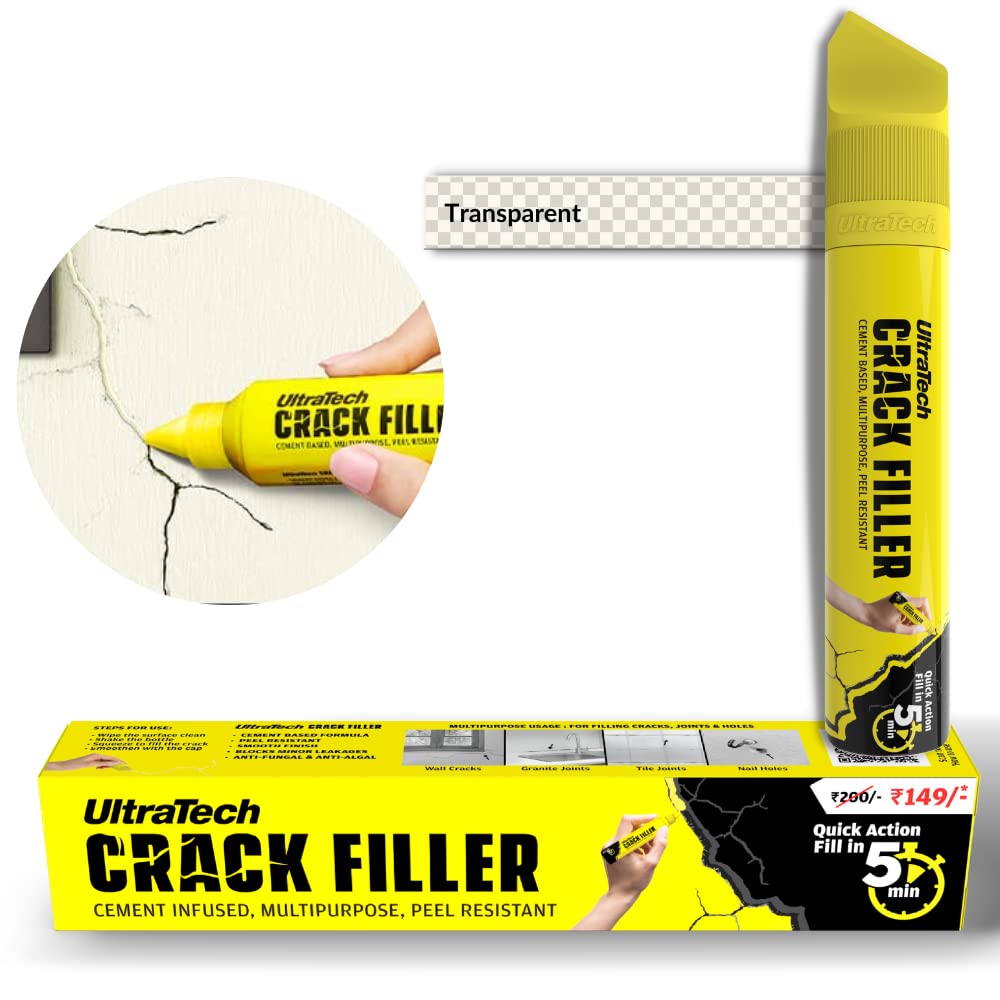 Buy UltraTech DIY Crack Filler for walls and joints, Gaps and Holes