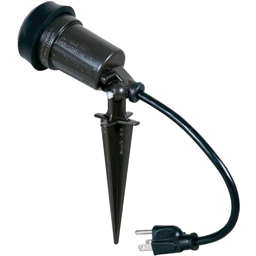 Amazon.com: Hubbell-Bell SL101B Portable Spike Light Par 38