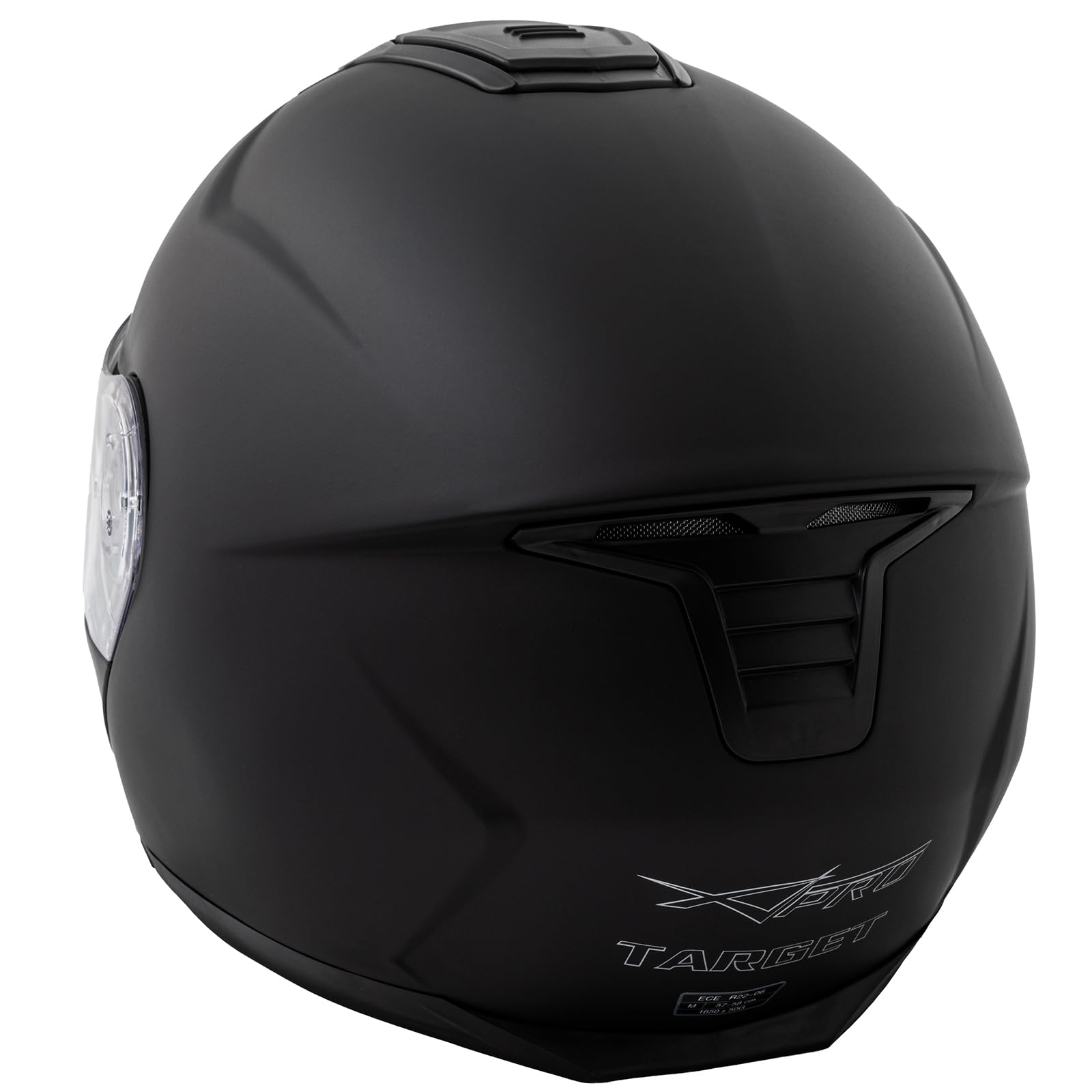 Helm Klapphelm Motorradhelm Modular Innensonnenblende Mat Schwarz L