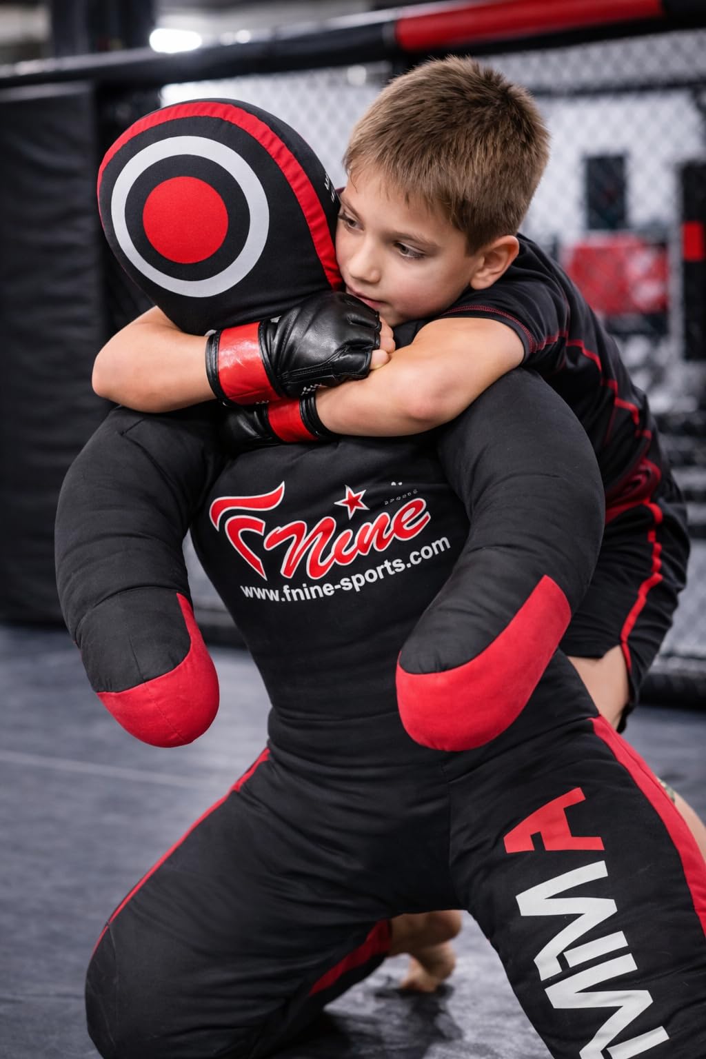 FNine MMA Grappling Dummy, für Judo, Wrestling, Brazilian Jiu Jitsu, Submission und Throwing UNFILLED Canvas Bag