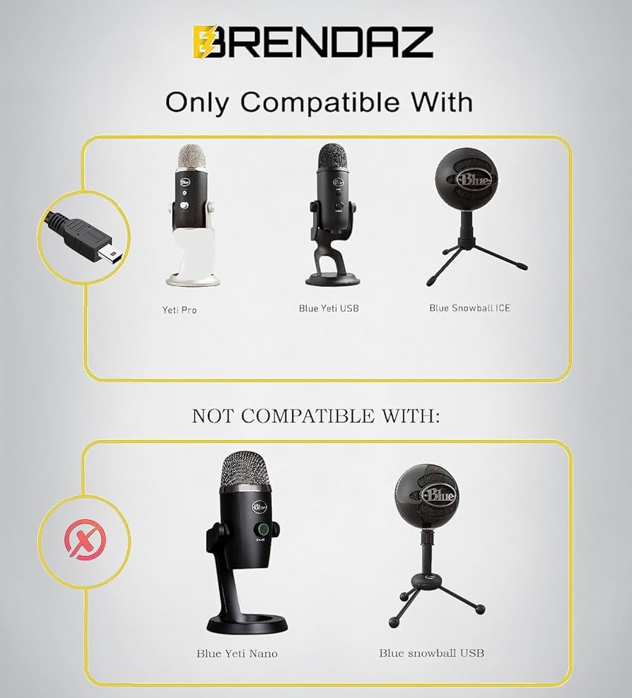 Amazon.com: BRENDAZ 1ft. Mini USB Cable - Compatible with Blue Amazon.com: BRENDAZ 1ft. Mini USB Cable - Compatible with Blue