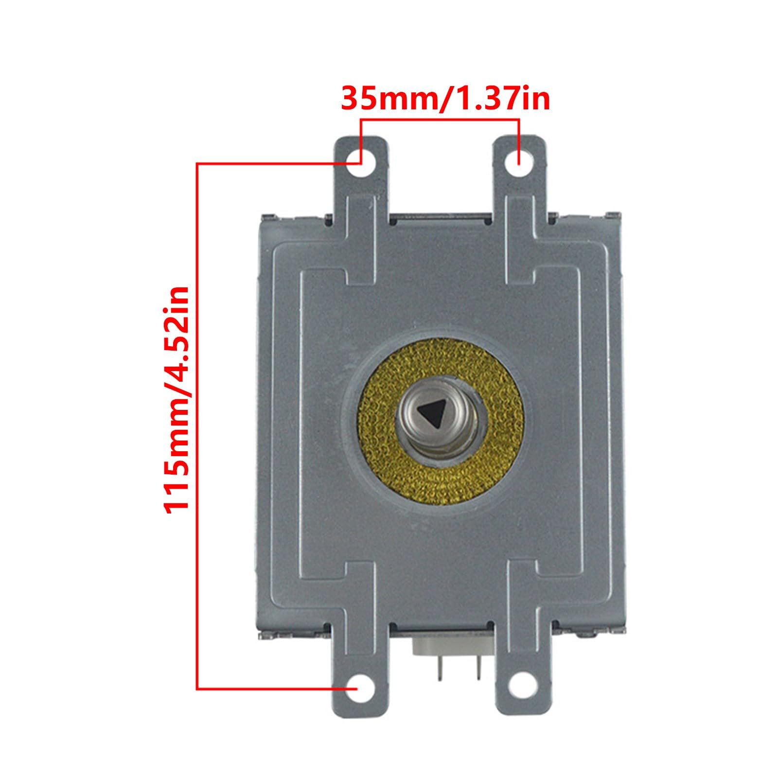 Microonde MG12W, emettitore da 1250 W, texture metallica, adatto per elettrodomestici da cucina, soluzione di riscaldamento
