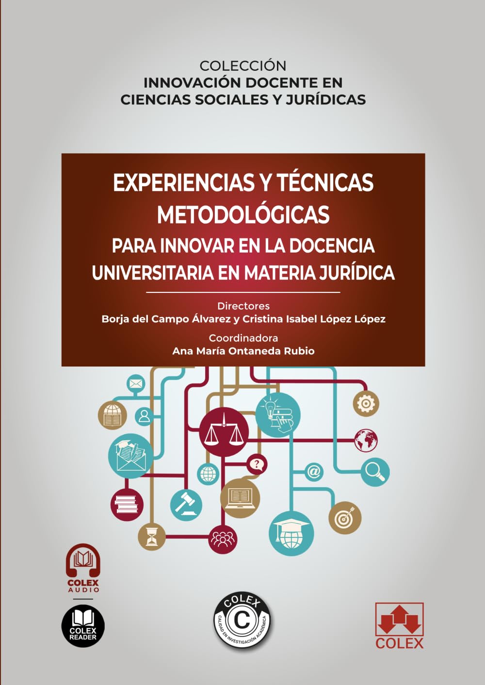 Experiencias y técnicas metodológicas para innovar en la docencia universitaria en materia jurídica: COLECCIÓN «INNOVACIÓN DOCENTE EN CIENCIAS SOCIALES Y JURÍDICAS» (monografico)
