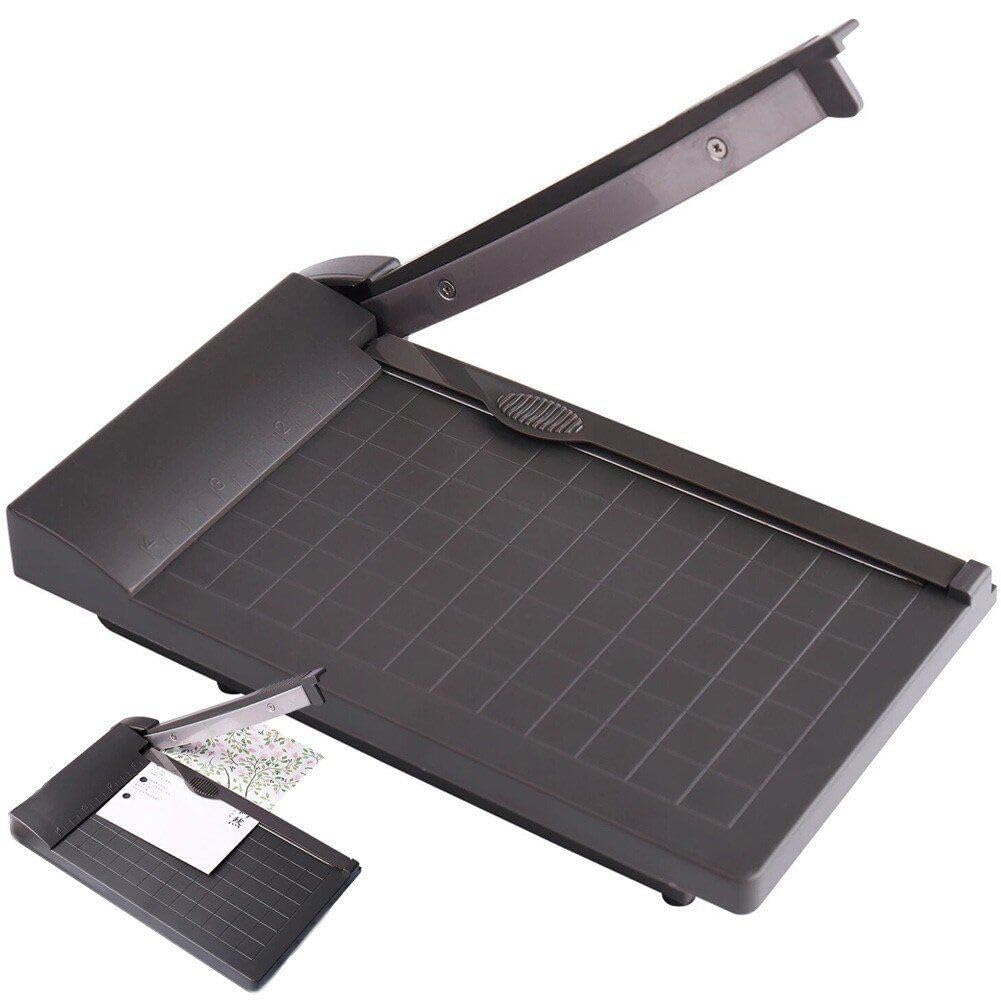 Mini Paper Trimmer Portable Guillotine Paper Cutter 6 Inch Cut Length Desktop Paper Cutting Machine for Paper Photos