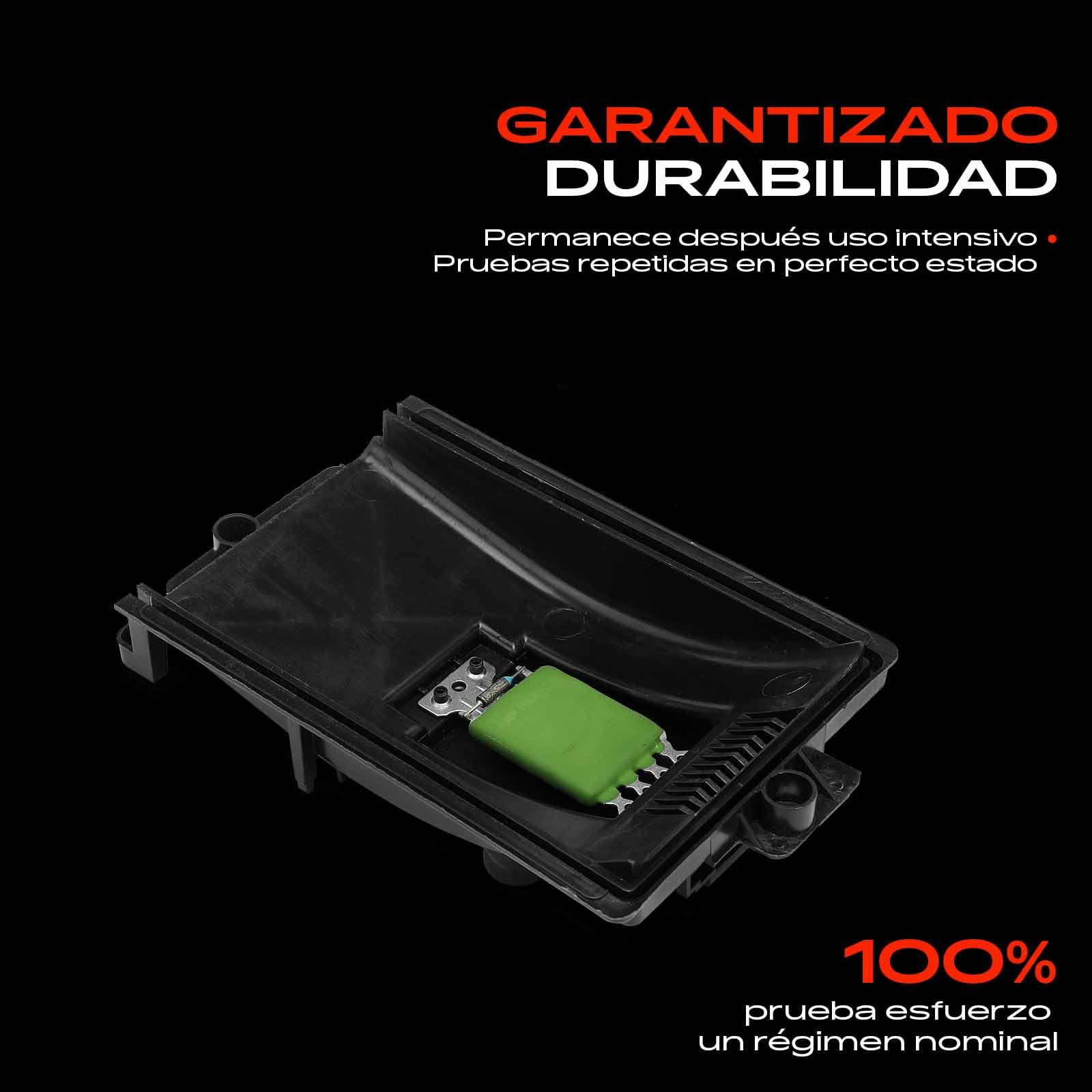 Frankberg Resistencia del calentador Regulador del soplador Compatible con Golf IV 1J1 L.u.p.o 6E1 6X1 Polo 6N2 A3 8L1 Golf IV Variante 1J5 Replace# 1J0819022