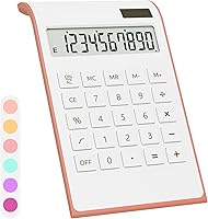 Vista 9 de Calculadora morada, suministros y accesorios de oficina UPIHO Purple, calculadora básica de batería solar de 10 dígitos, calculadoras de escritorio