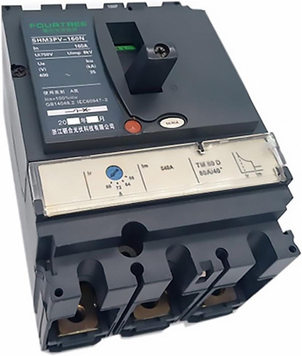 3P 100N 32/40/63/80/100A MCCB Moulded Case Circuit Breaker NSX Type Air Switch Distribution Protection(63A)