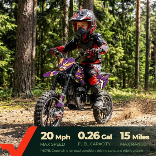 Image of FRP FX40 Gas Dirt Bike For Teens 40cc 4-Stroke Dual Disc Brake Off Road