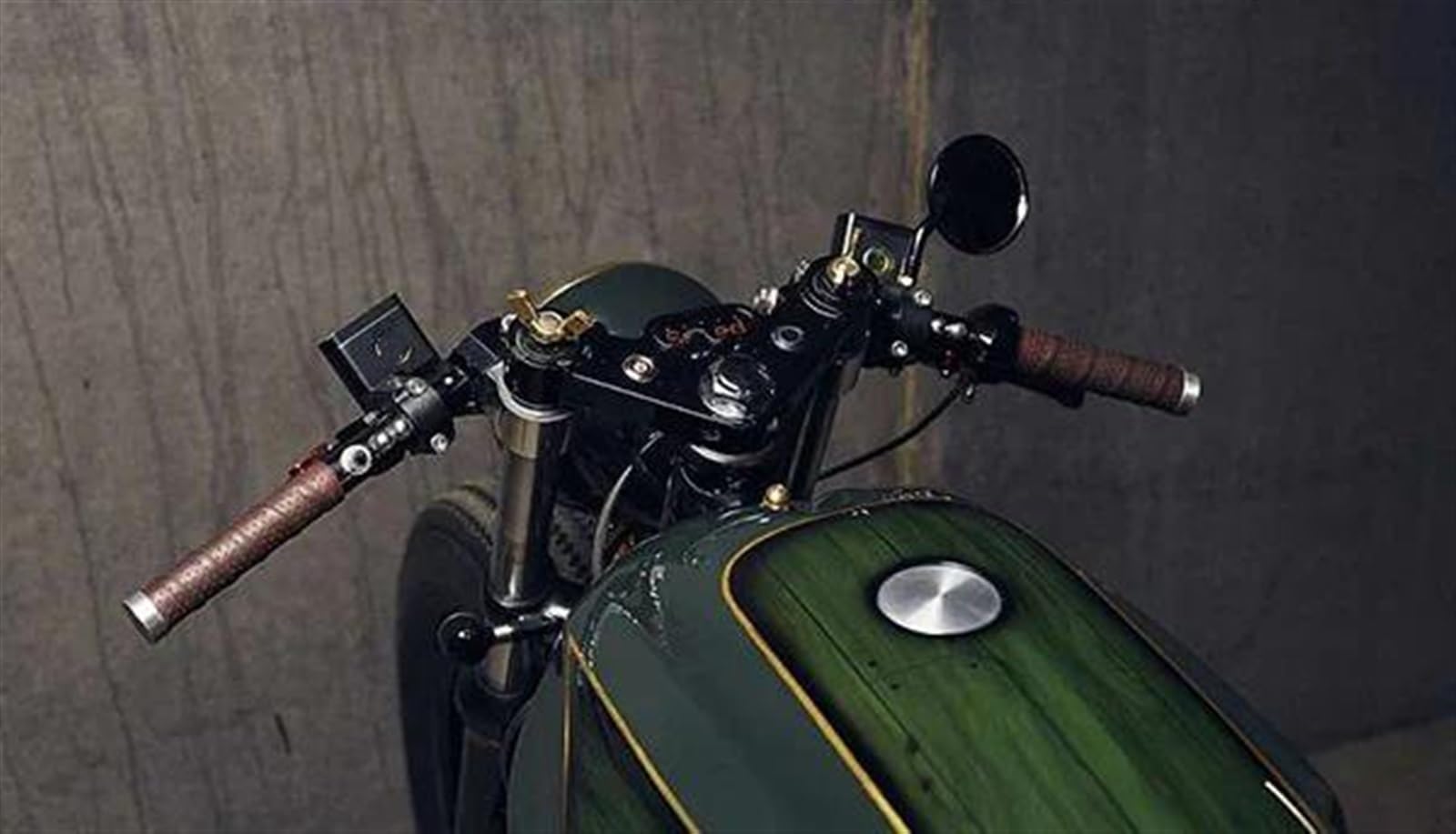 Amazon.co.jp: ユニバーサル 22 ミリメートル CNC ヴィンテージバイク