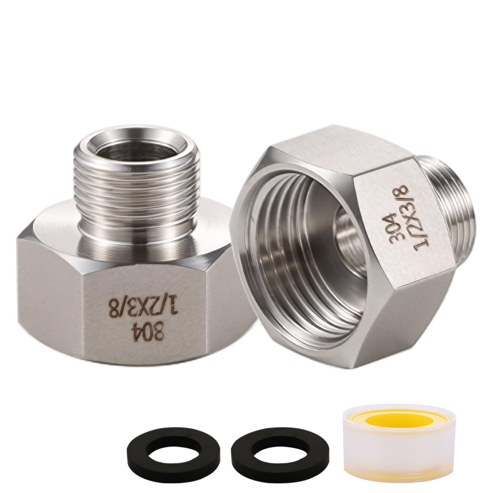 RV Faucet Adapter - 304 Stainless Steel -10 RV Faucet Adapter - 304 Stainless Steel -10