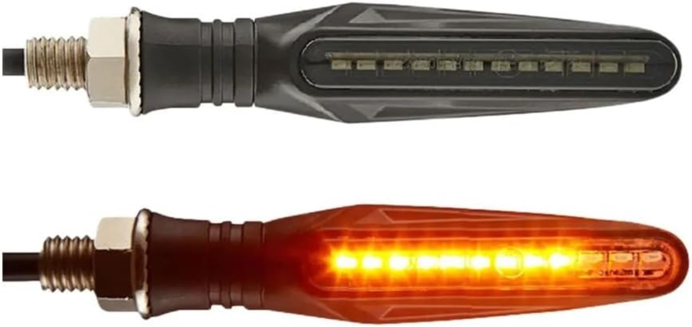 Mini uniwersalne wskaźniki Dla Motocykle Rowery plażowe Kierunkowskazy motocyklowe 2 szt. Motocyklowe kierunkowskazy LED Jasność światła Światła do jazdy dziennej Uniwersalne wodoodporne