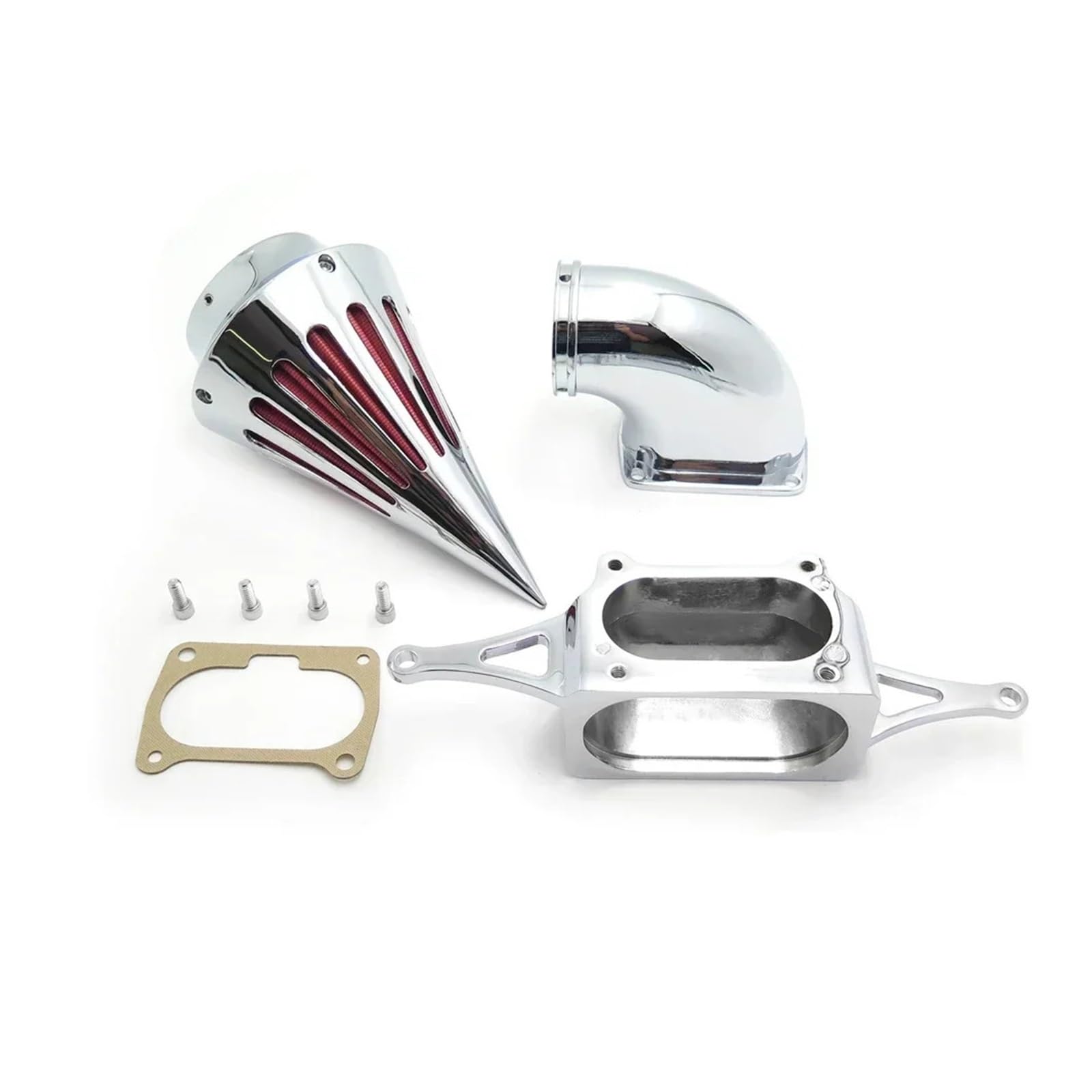 Kit Di Pulizia Dell'aspirazione Dell'aria Per Ya&maha Roadstar Warrior 2002-2010, Ricambi Aftermarket Per Motociclette, Cromati Filtro componenti