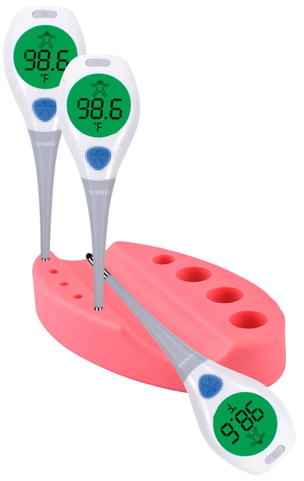 Silicone Table Stand Mount Holder for Vicks Rapidread Thermometer(Stand ONLY)-image-1