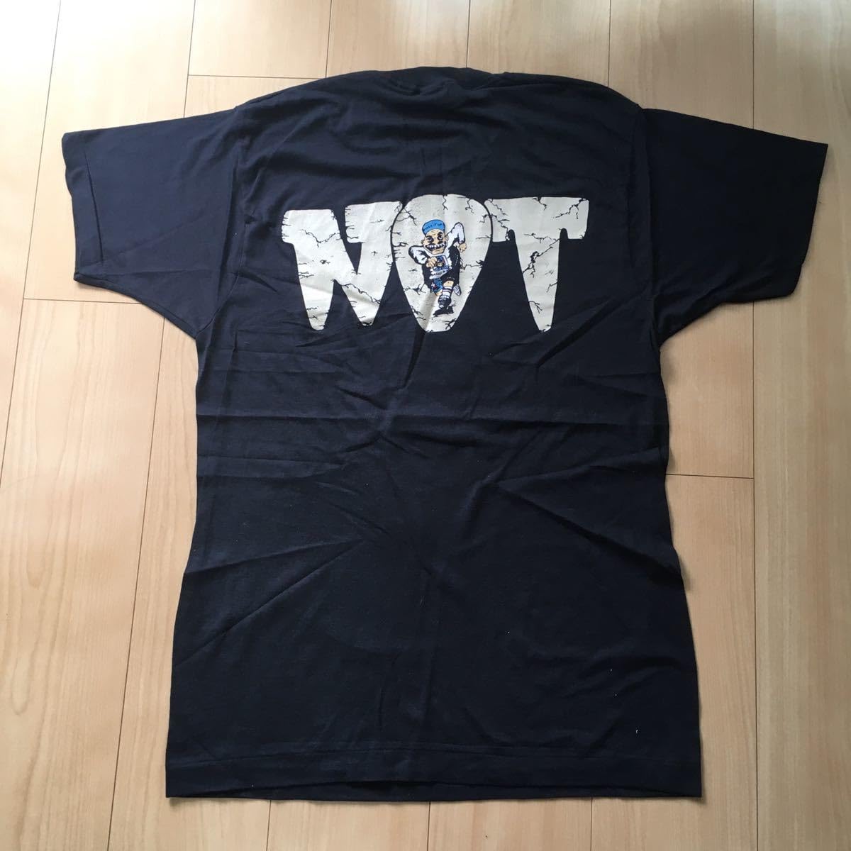 Amazon.co.jp: 当時物ANTHRAX NOTMAN ノットマンTシャツ黒 L 80s 
