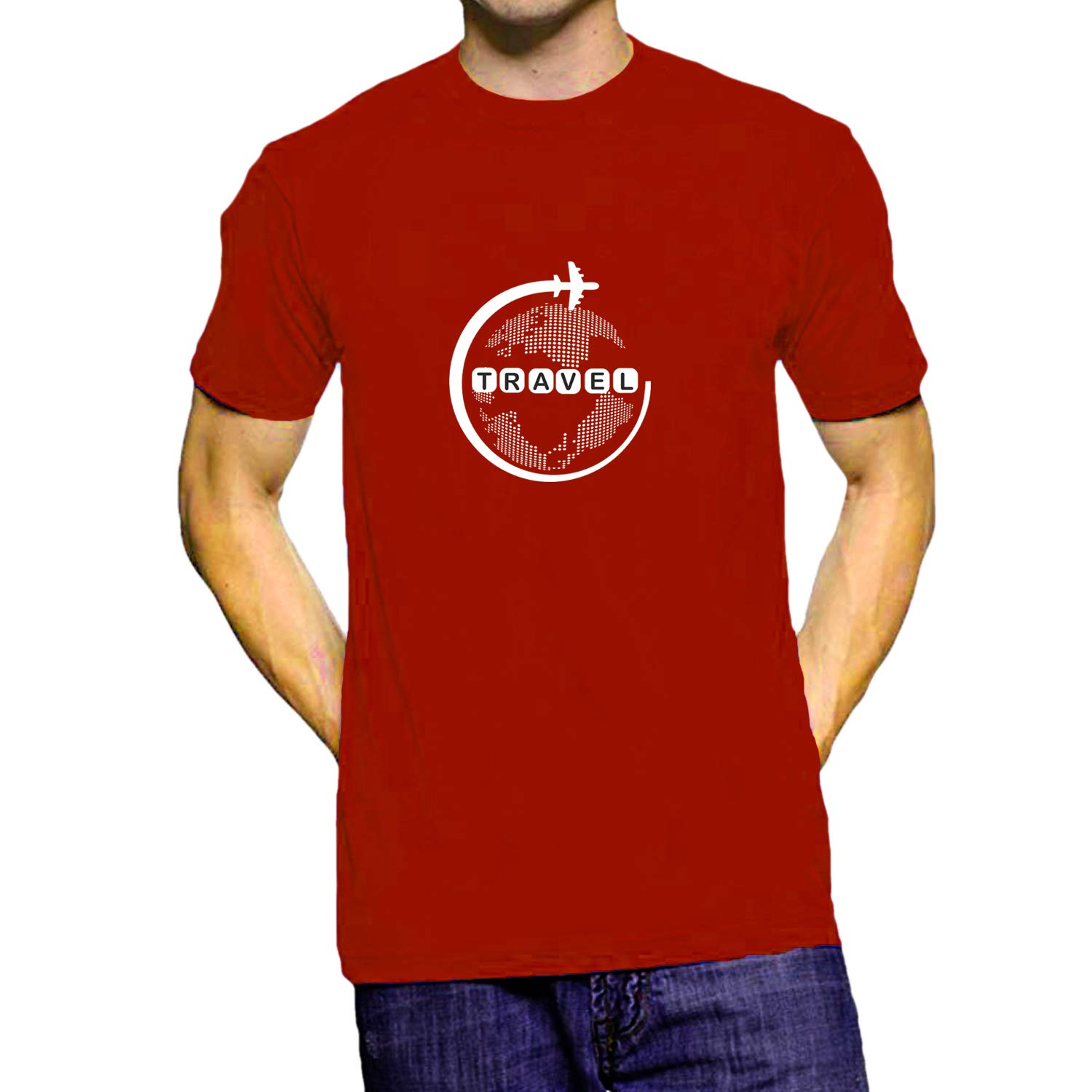 TVP Fashions Graphic Printed Men Tshirt Travel Cotton Printed Round Neck Half Sleeves Multicolour T Shirt. Summer, Holiday, Travel, Tour Tshirts