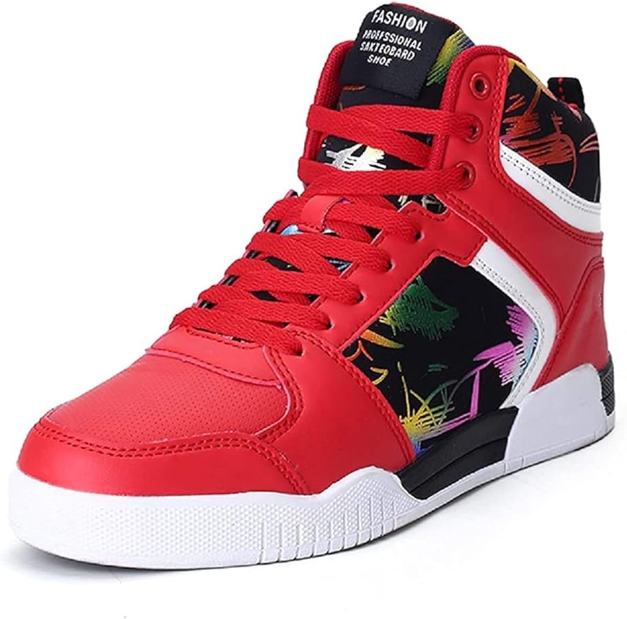 ⁂Stylishデザイナーズ⁂ Amazon.com | MG ZERVIX Unisex Fashion Sneakers High Top